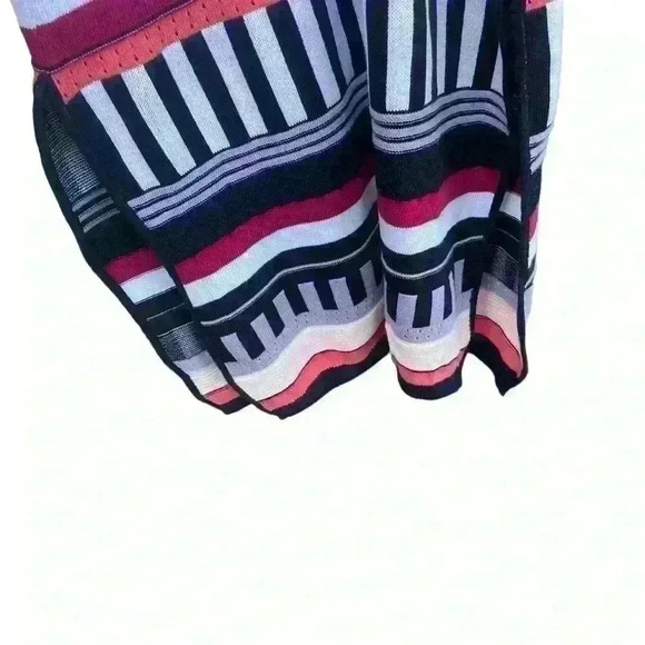 ANTHROPOLOGIE SYDNEY PIANO STRIPE MARIANN KNIT MIDI DRESS by AZULU 6 - Picture 11 of 11